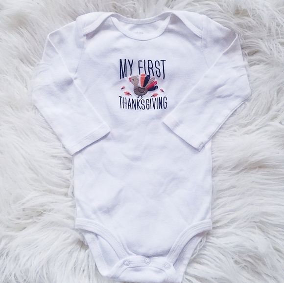 Carter's Other - 1st Thanksgiving Long-Sleeved Onesie